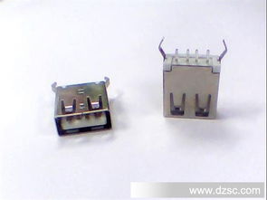 工厂直供USB接口 无卷边平口直边AF A母直插180度全解析